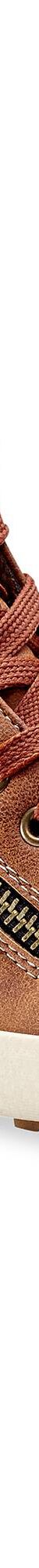 Baskets fourrées forme montante, col maille tricot (marron) Baskets fourrées forme montante, col maille tricot (marron)
